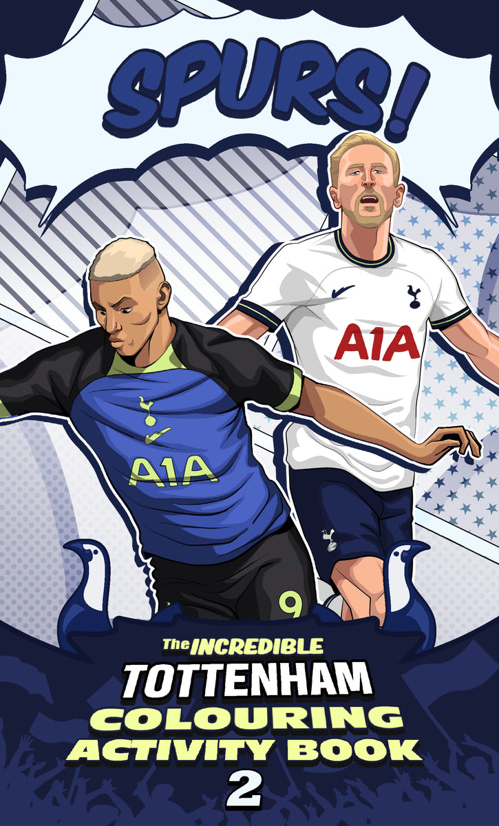 Tottenham Spurs! Colouring Activity Pack – The Brilliant Game