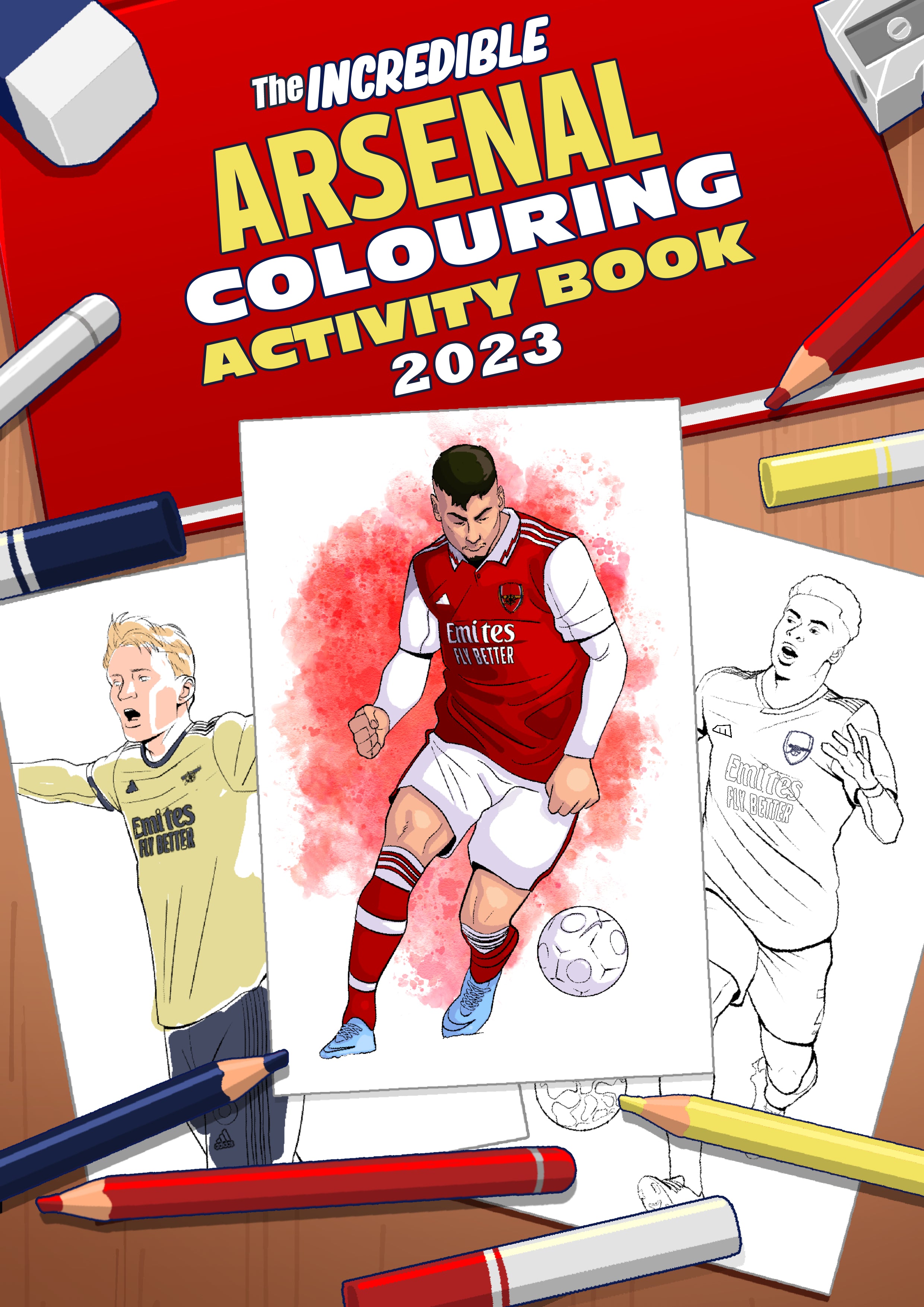 Arsenal 2023 Colouring Activity Pack