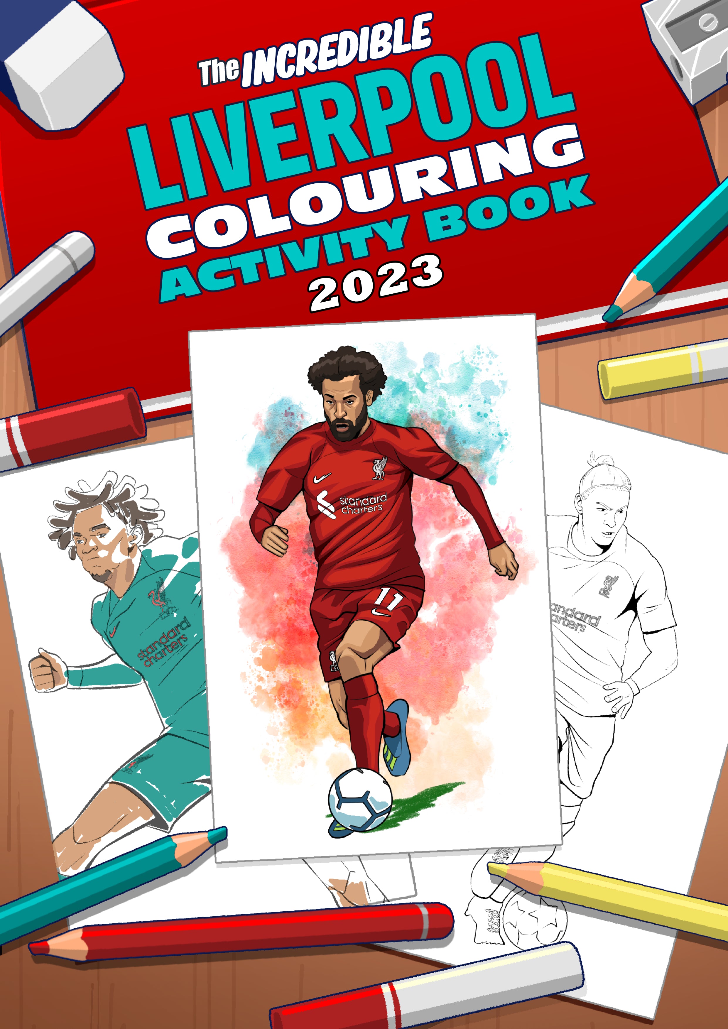 Liverpool 2023 Colouring Activity Pack