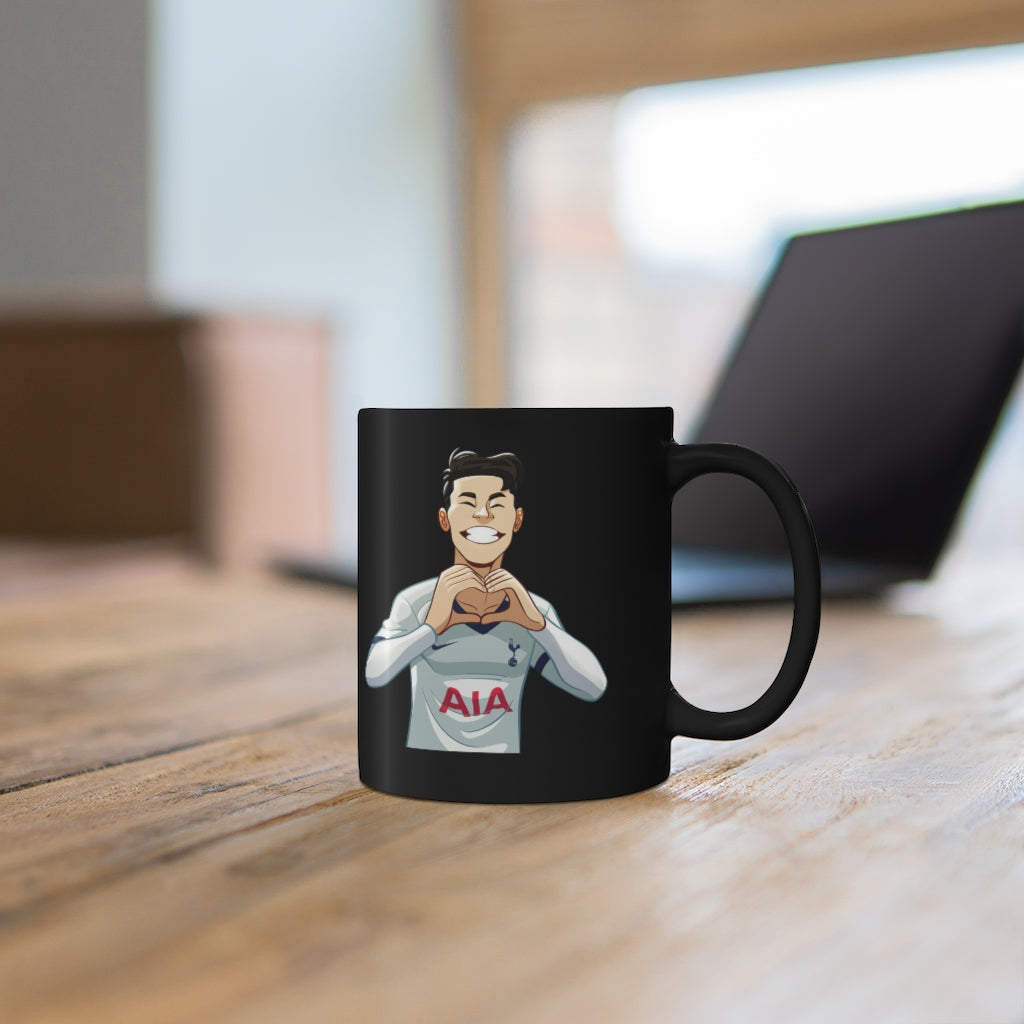 Heung-Min Son Tottenham Hotspur 330ml Mug 3 - Sonaldo, The Asian Spurs Sensation, Spurs Mug, Spurs Present, Spurs Gift - FREE USA Delivery - A Golden Sky